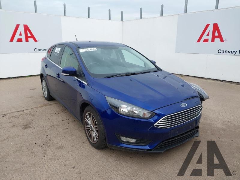 2017 FORD FOCUS ZETEC EDITION 999cc TURBO PETROL MANUAL 6 Speed 5 DOOR HATCHBACK