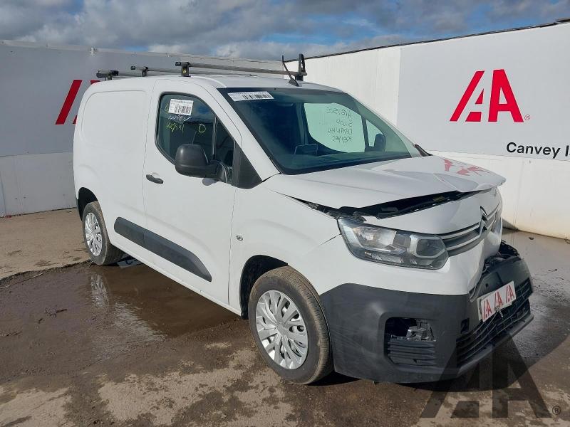 2023 CITROEN BERLINGO 1000 ENTERPRISE EDITION M BLUE 1499cc TURBO DIESEL MANUAL PANEL VAN