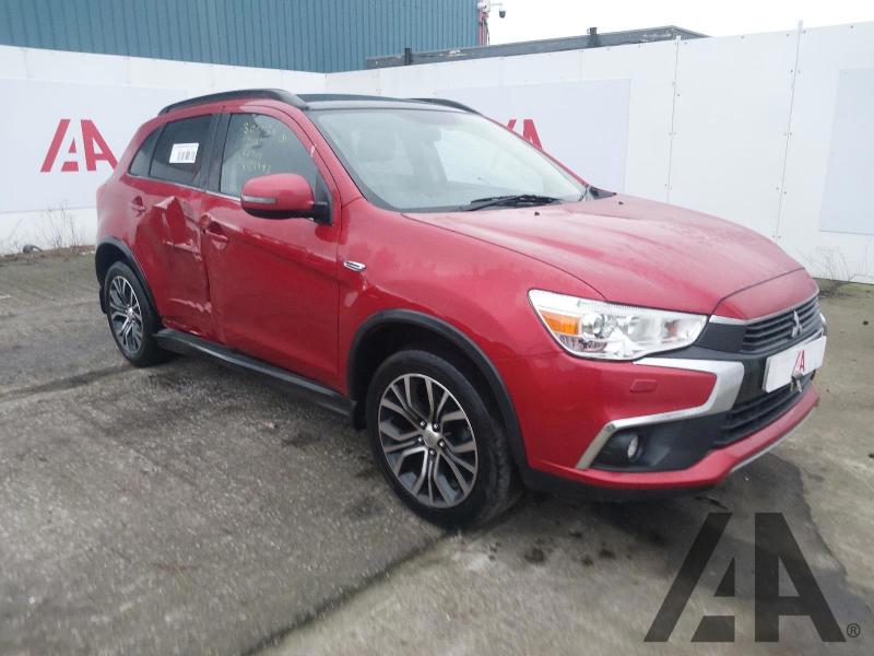 2017 MITSUBISHI ASX DI-D 4 1560cc TURBO DIESEL MANUAL 6 Speed 5 DOOR HATCHBACK