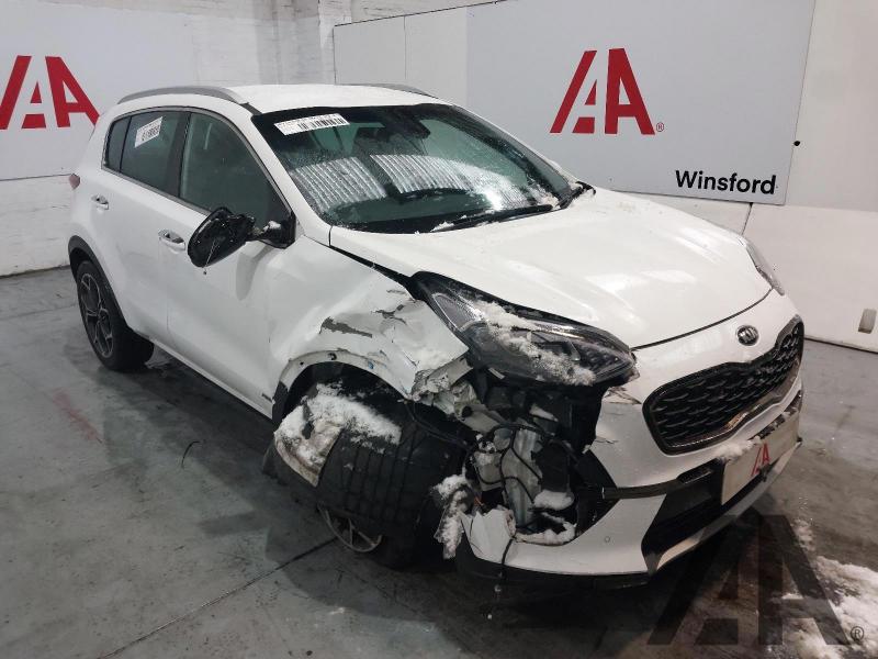 2022 KIA SPORTAGE CRDI GT-LINE ISG 1598cc TURBO DIESEL SEMI AUTO 7 Speed 5 DOOR ESTATE