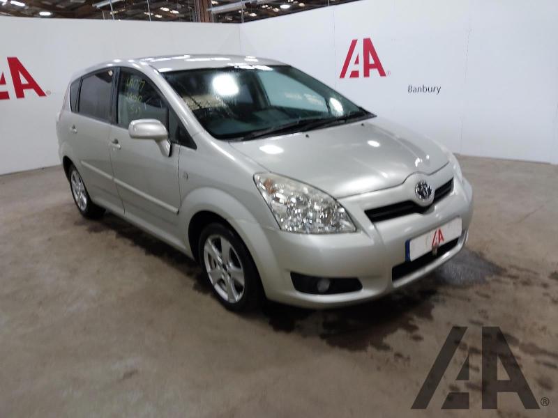 2007 TOYOTA COROLLA VERSO T3 VVT-I 1794cc PETROL MANUAL 5 Speed 5 DOOR MPV