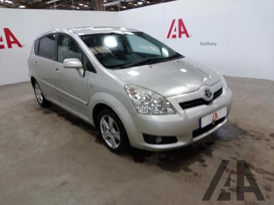 Image of 2007 TOYOTA COROLLA VERSO T3 VVT-I 1794cc PETROL MANUAL 5 Speed 5 DOOR MPV