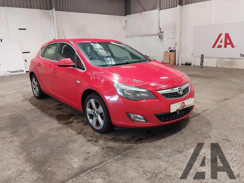 2012 VAUXHALL ASTRA SRI 1598cc PETROL MANUAL 5 Speed 5 DOOR HATCHBACK