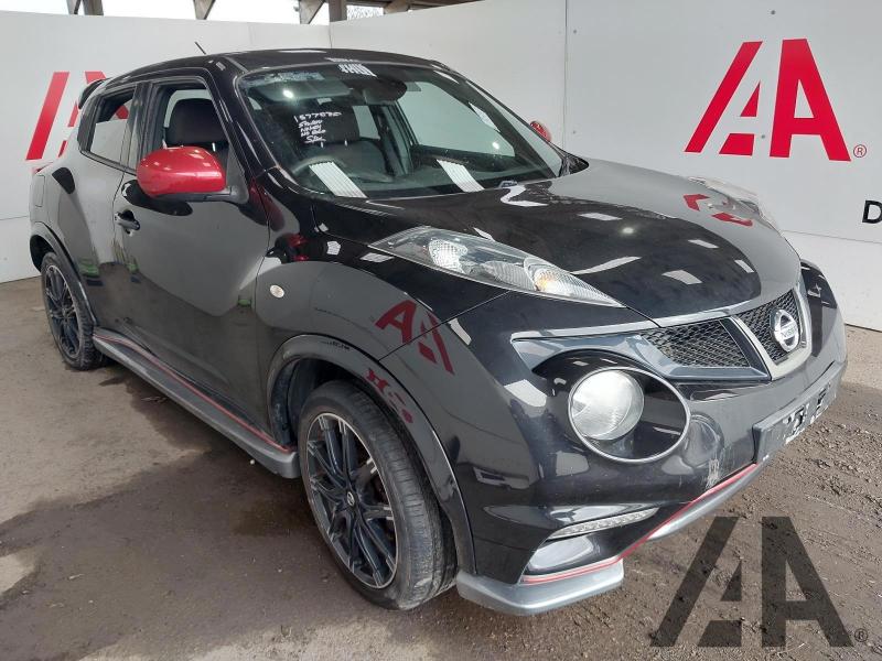2013 NISSAN JUKE NISMO DIG-T 1618cc TURBO PETROL MANUAL 6 Speed 5 DOOR HATCHBACK