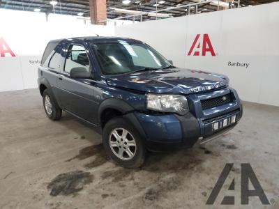 Image of 2004 LAND ROVER FREELANDER COMMERCIAL TD4 SWB 1951cc TURBO DIESEL MANUAL PANEL VAN