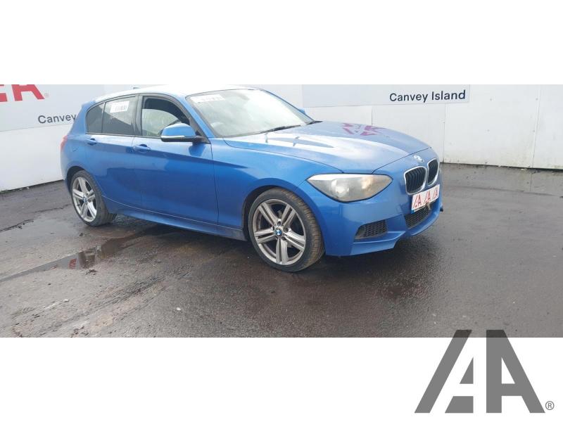 2012 BMW 1 SERIES 118I M SPORT 1598cc TURBO PETROL MANUAL 5 DOOR HATCHBACK
