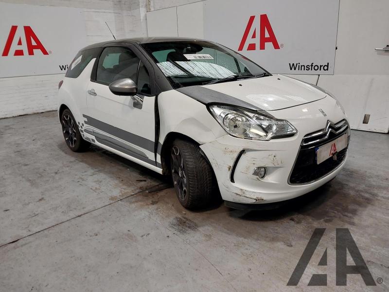 2013 CITROEN DS3 E-HDI DSTYLE PLUS 1560cc TURBO DIESEL MANUAL 5 Speed 3 DOOR HATCHBACK