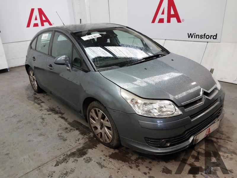 2008 CITROEN C4 VTR PLUS HDI 1560cc TURBO DIESEL MANUAL 5 Speed 5 DOOR HATCHBACK