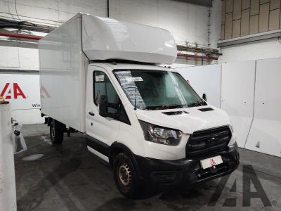 Image of 2021 FORD TRANSIT 350 LEADER C/C ECOBLUE 1996cc TURBO DIESEL MANUAL 2 DOOR CHASSIS CAB