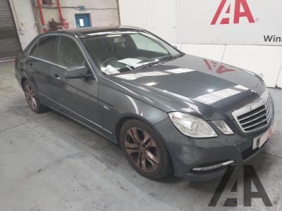 Image of 2012 MERCEDES E-CLASS E220 CDI BLUEEFFICIENCY EXECUT 2143cc TURBO DIESEL AUTOMATIC 4 DOOR SALOON
