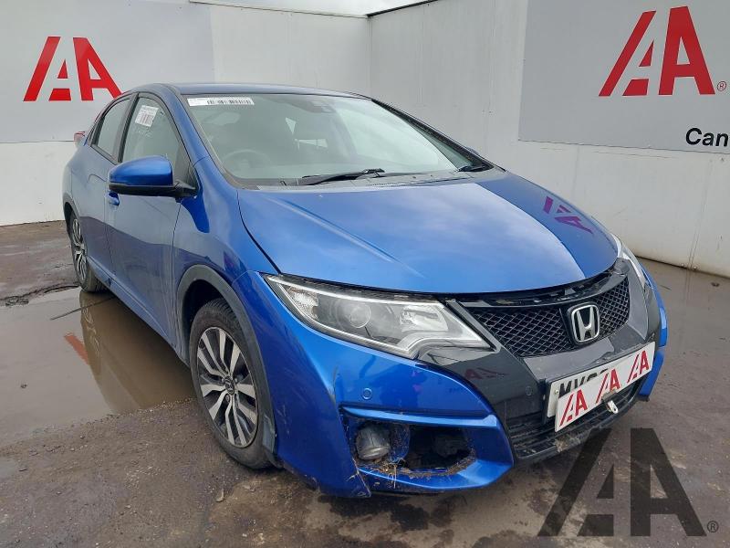 2016 HONDA CIVIC I-DTEC SE PLUS NAVI 1597cc TURBO DIESEL MANUAL 6 Speed 5 DOOR HATCHBACK