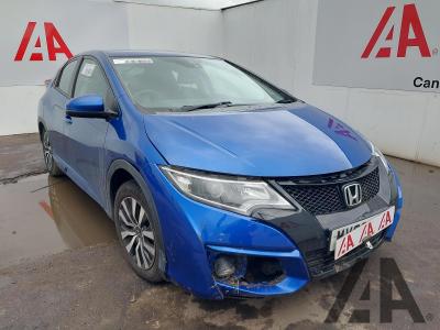 Image of 2016 HONDA CIVIC I-DTEC SE PLUS NAVI 1597cc TURBO DIESEL MANUAL 6 Speed 5 DOOR HATCHBACK