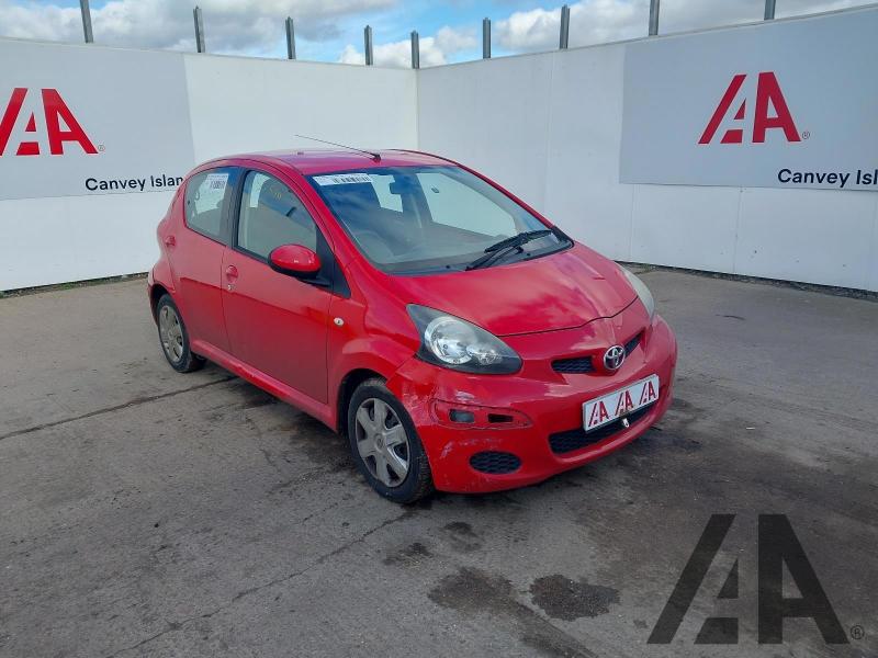 2010 TOYOTA AYGO VVT-I PLUS 998cc PETROL MANUAL 5 DOOR HATCHBACK