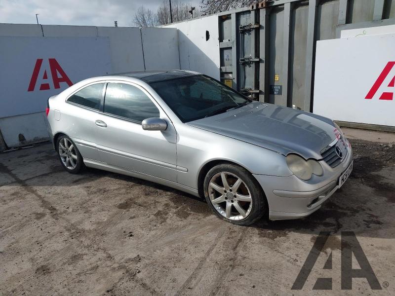 2002 MERCEDES C-CLASS C200 KOMPRESSOR 1998cc PETROL MANUAL 6 Speed COUPE