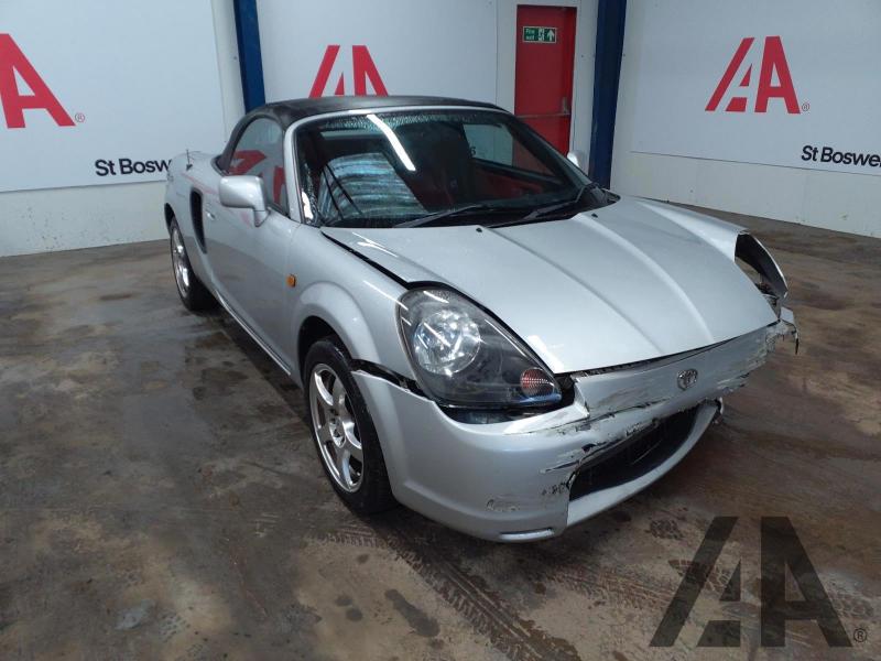 2002 TOYOTA MR2 ROADSTER HARD TOP 1794cc PETROL MANUAL 5 Speed 2 DOOR CONVERTIBLE