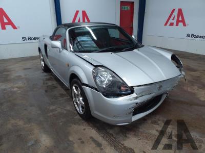 2002 TOYOTA MR2 ROADSTER HARD TOP 1794cc PETROL MANUAL 5 Speed 2 DOOR CONVERTIBLE
