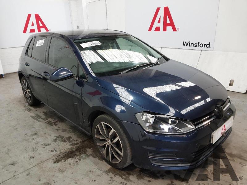 2014 VOLKSWAGEN GOLF S TDI BLUEMOTION TECHNOLOGY 1598cc TURBO DIESEL MANUAL 5 Speed 5 DOOR HATCHBACK