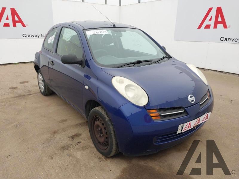 2005 NISSAN MICRA S 1240cc PETROL MANUAL 5 Speed 3 DOOR HATCHBACK