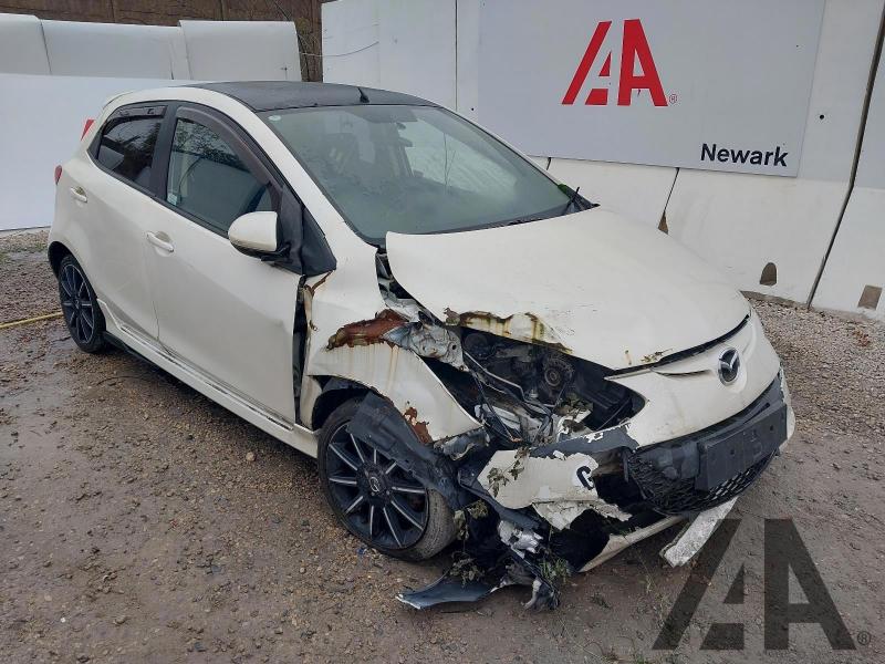 2011 MAZDA 2 BLACK 1349cc PETROL MANUAL 5 Speed 5 DOOR HATCHBACK