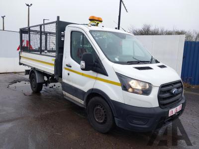 Image of 2022 FORD TRANSIT 350 LEADER C/C ECOBLUE 1996cc TURBO DIESEL MANUAL 2 DOOR CHASSIS CAB