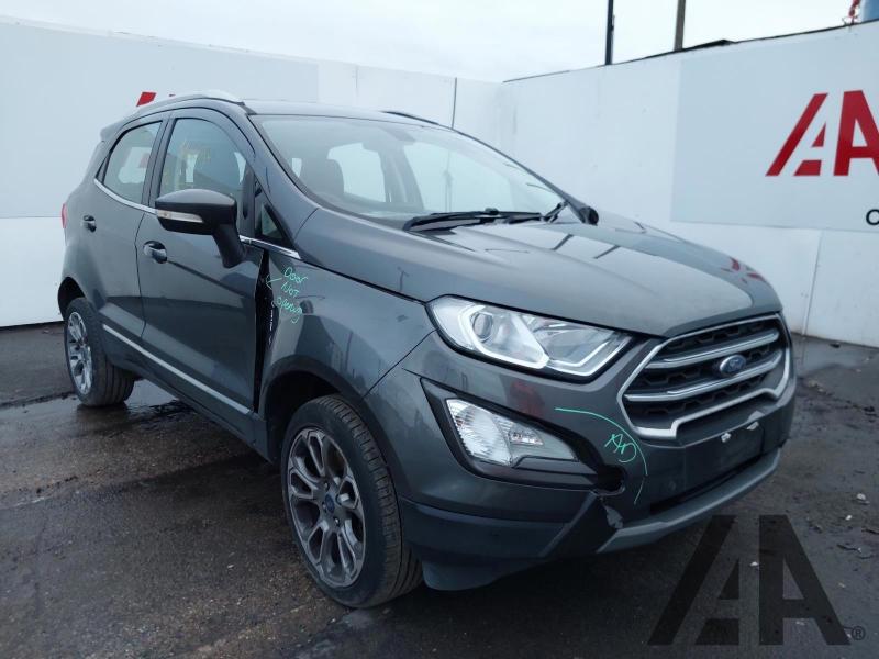2018 FORD ECOSPORT TITANIUM 999cc TURBO PETROL MANUAL 5 DOOR HATCHBACK