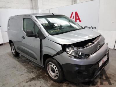 Image of 2023 CITROEN BERLINGO 1000 ENTERPRISE EDITION M BLUE 1499cc TURBO DIESEL MANUAL PANEL VAN