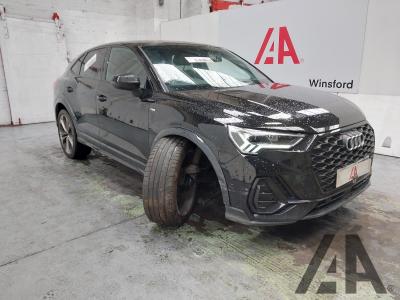 Image of 2022 AUDI Q3 SPORTBACK TFSI S LINE BLACK ED 1498cc TURBO PETROL SEMI AUTO 5 DOOR HATCHBACK