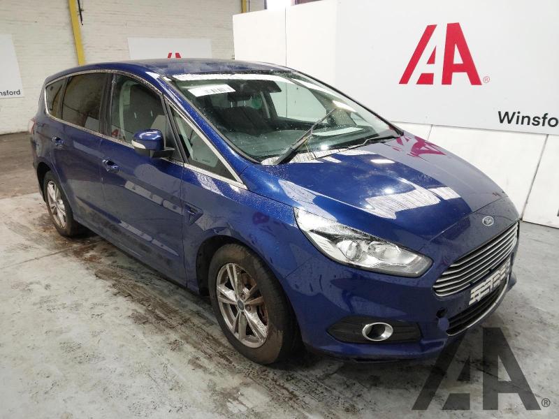 2017 FORD S-MAX TITANIUM TDCI 1997cc TURBO DIESEL MANUAL 6 Speed 5 DOOR MPV