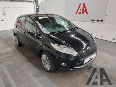 2010 FORD FIESTA TITANIUM TDCI 1560cc TURBO DIESEL MANUAL 5 Speed 5 DOOR HATCHBACK