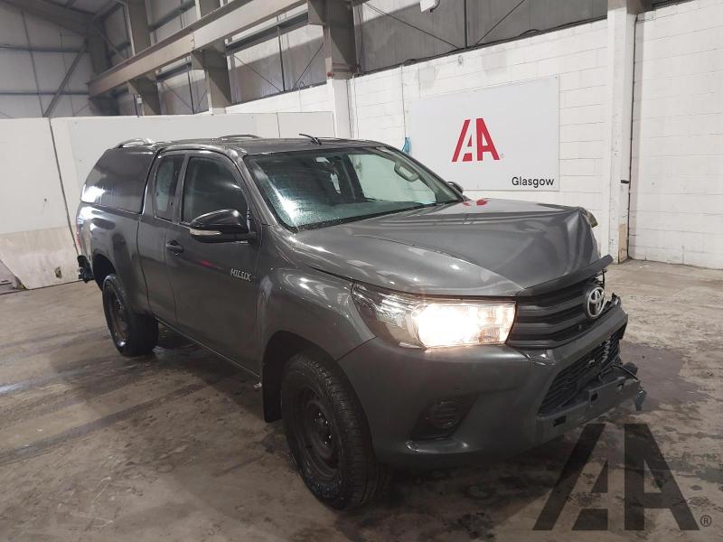 2017 TOYOTA HI-LUX ACTIVE 4WD D-4D ECB 2393cc TURBO DIESEL MANUAL PICK UP