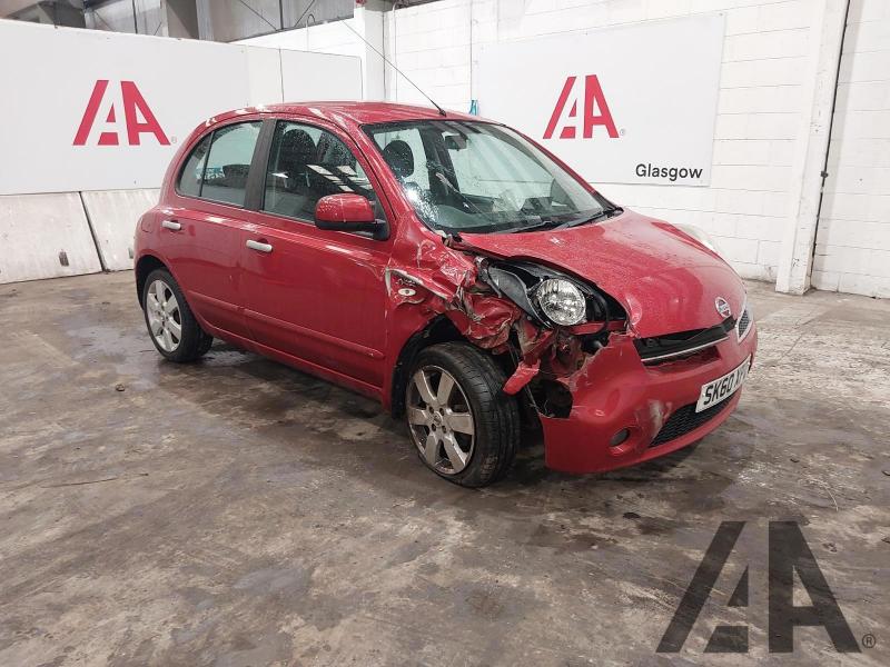 2010 NISSAN MICRA N-TEC 1240cc PETROL MANUAL 5 Speed 5 DOOR HATCHBACK