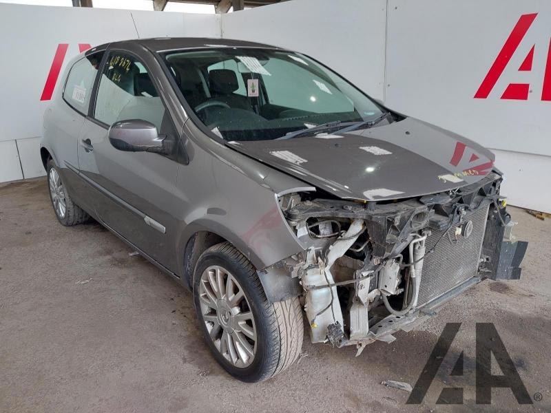 2009 RENAULT CLIO DYNAMIQUE 16V 1149cc PETROL MANUAL 5 Speed 3 DOOR HATCHBACK