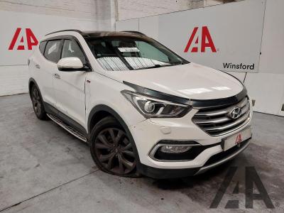 Image of 2016 HYUNDAI SANTA FE CRDI WIGGINS EDITION BLUE DRIV 2199cc TURBO DIESEL AUTOMATIC 6 Speed 5 DOOR ESTATE