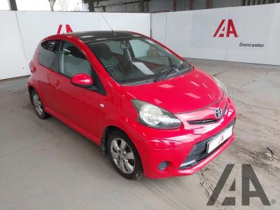 Image of 2013 TOYOTA AYGO VVT-I MOVE WITH STYLE 998cc PETROL MANUAL 5 DOOR HATCHBACK