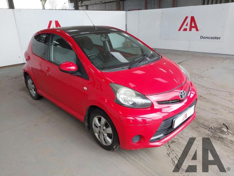 2013 TOYOTA AYGO VVT-I MOVE WITH STYLE 998cc PETROL MANUAL 5 DOOR HATCHBACK