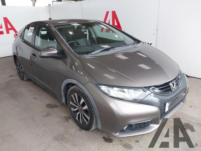 2013 HONDA CIVIC I-DTEC EX 1597cc TURBO DIESEL MANUAL 6 Speed 5 DOOR HATCHBACK