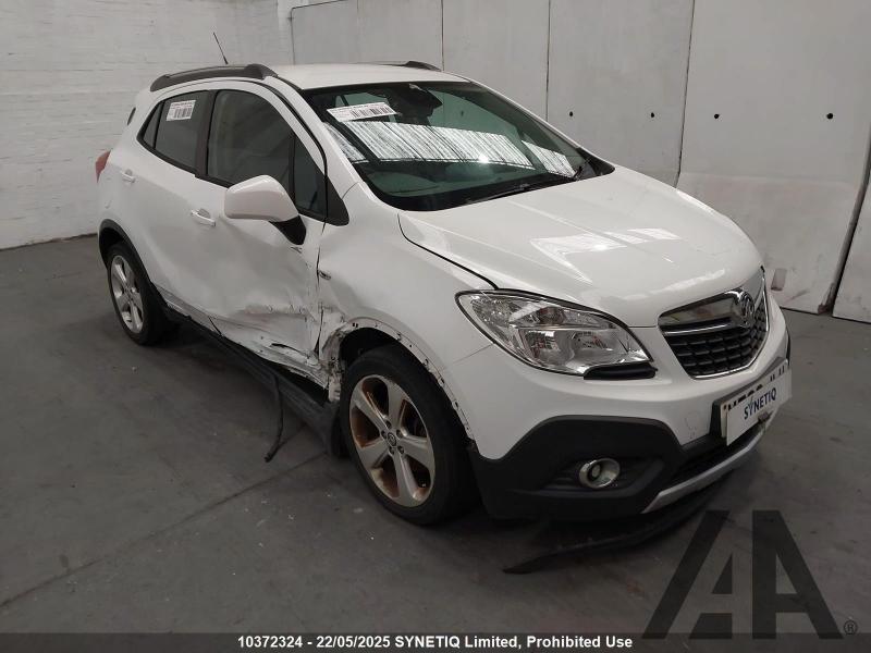 2012 VAUXHALL MOKKA EXCLUSIV CDTI S/S 1686cc TURBO DIESEL MANUAL 6 Speed 5 DOOR HATCHBACK