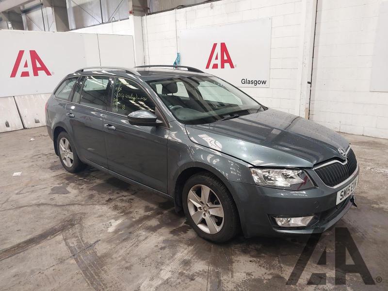 2015 SKODA OCTAVIA SE TSI 1395cc TURBO PETROL MANUAL 6 Speed 5 DOOR ESTATE