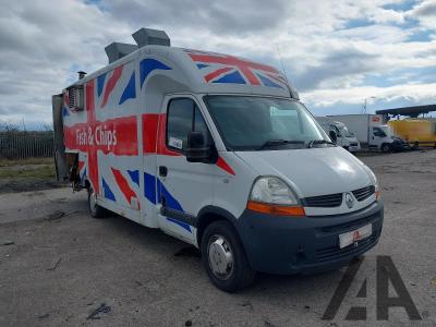 Image of 2008 RENAULT MASTER LL35 LWB E/F P/C 120 2464cc TURBO DIESEL SEMI AUTO PLATFORM CAB