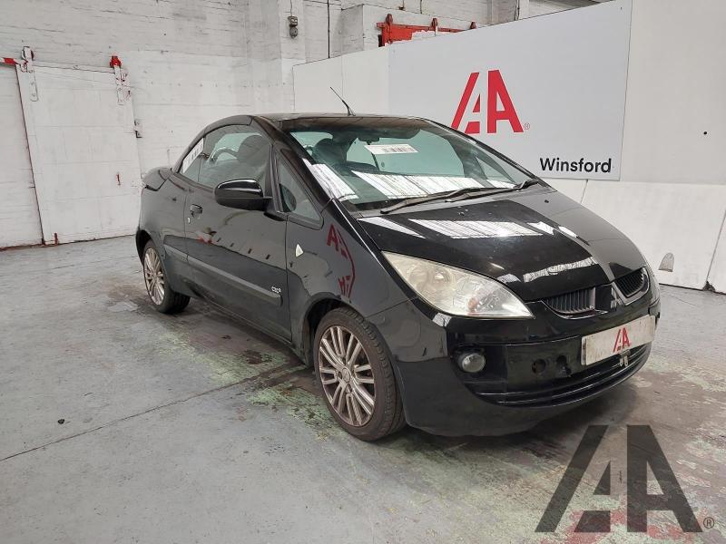 2009 MITSUBISHI COLT CZC3 1499cc PETROL MANUAL 5 Speed 2 DOOR CONVERTIBLE