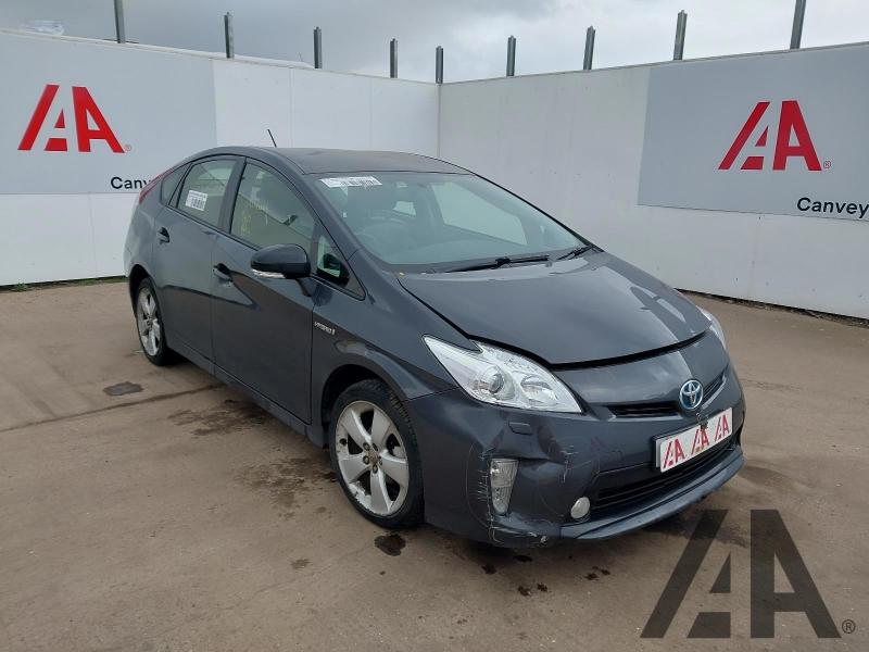 2012 TOYOTA PRIUS T SPIRIT VVT-I 1797cc PETROL/ELECTRIC CVT 5 DOOR HATCHBACK