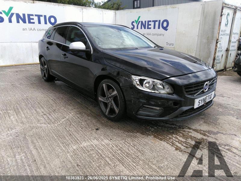 2014 VOLVO V60 D4 R-DESIGN 1969cc TURBO DIESEL MANUAL 5 DOOR ESTATE