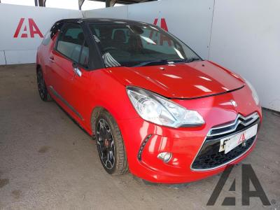 2013 CITROEN DS3 E-HDI DSTYLE PLUS 1560cc TURBO DIESEL MANUAL 5 Speed 3 DOOR HATCHBACK