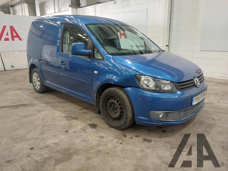 2014 VOLKSWAGEN CADDY C20 TDI BLUEMOTION 1598cc TURBO DIESEL MANUAL 4 DOOR PANEL VAN