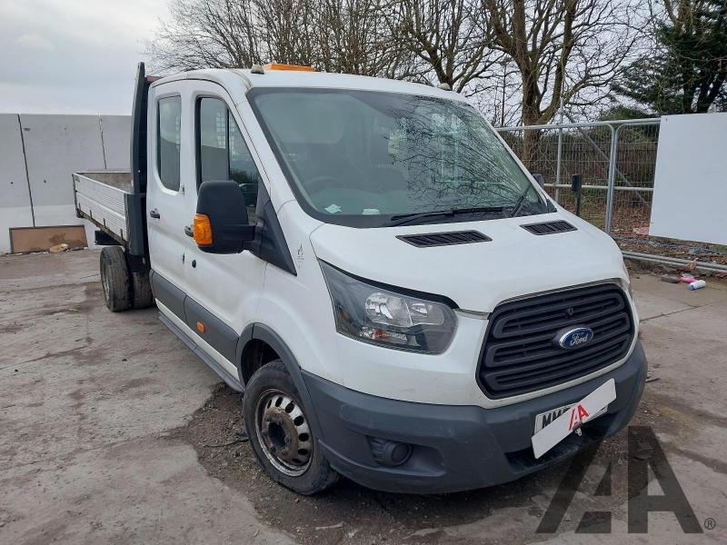 2018 FORD TRANSIT 350 L3 DCB C/C DRW 1996cc TURBO DIESEL MANUAL 6 Speed CHASSIS CAB