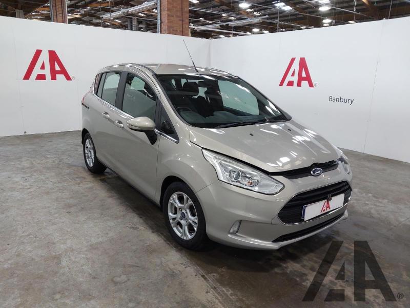 2014 FORD B-MAX ZETEC 1596cc PETROL AUTOMATIC 6 Speed 5 DOOR MPV