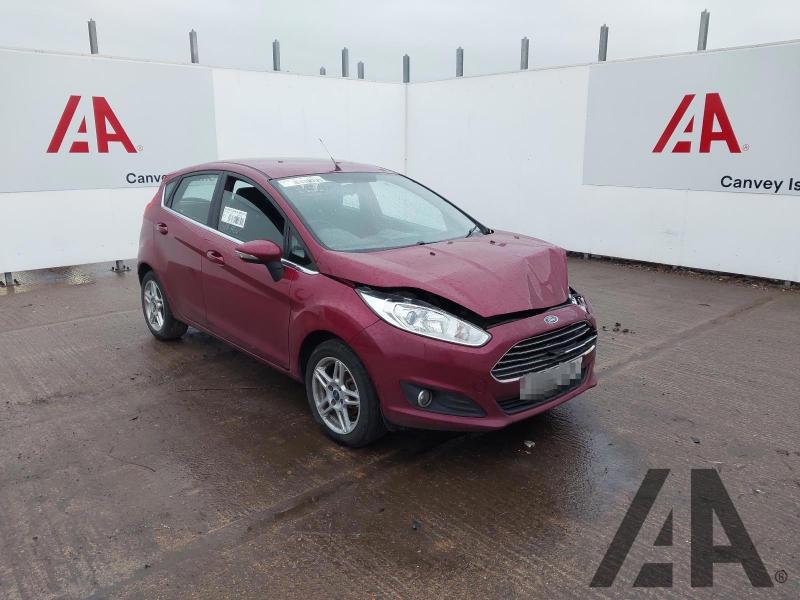 2013 FORD FIESTA ZETEC 1242cc PETROL MANUAL 5 Speed 5 DOOR HATCHBACK
