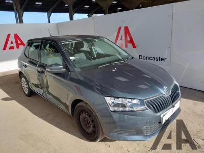 Image of 2020 SKODA FABIA S MPI 999cc PETROL MANUAL 5 Speed 5 DOOR HATCHBACK