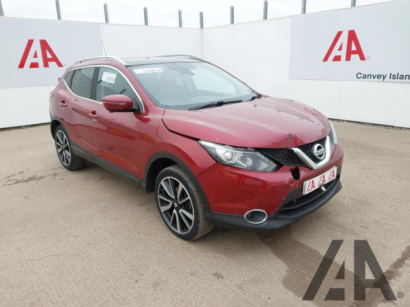 2016 NISSAN QASHQAI DCI TEKNA 1461cc TURBO DIESEL MANUAL 6 Speed 5 DOOR HATCHBACK