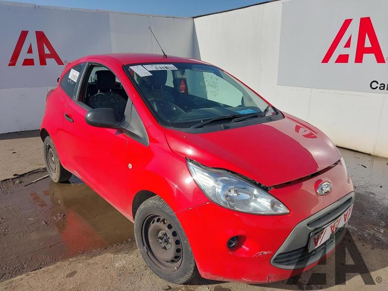 2013 FORD KA STUDIO 1242cc PETROL MANUAL 5 Speed 3 DOOR HATCHBACK